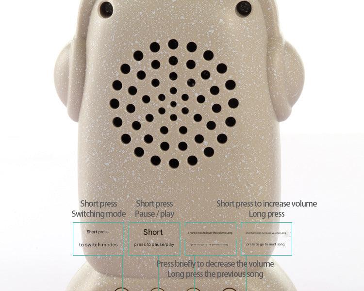 Easter Island Moai Bluetooth speaker side view