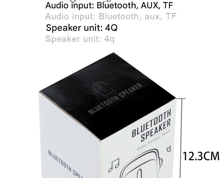 Easter Island Moai Bluetooth speaker charging port