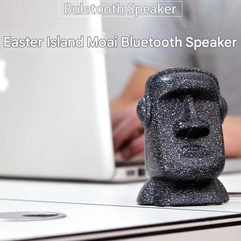 Easter Island Moai Bluetooth speaker top view