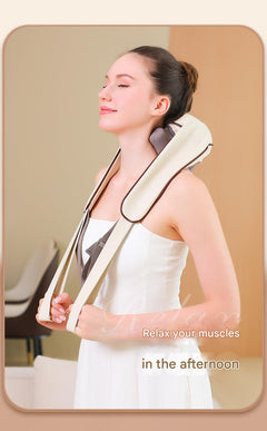 Portable massager for neck relief