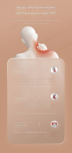 Rechargeable shoulder massager device
