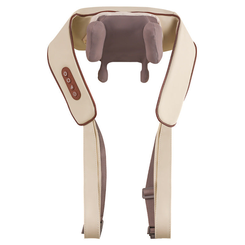 Rechargeable shoulder massager device