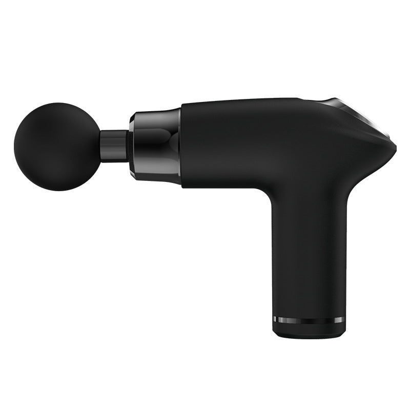 Massager showing clean wipe method