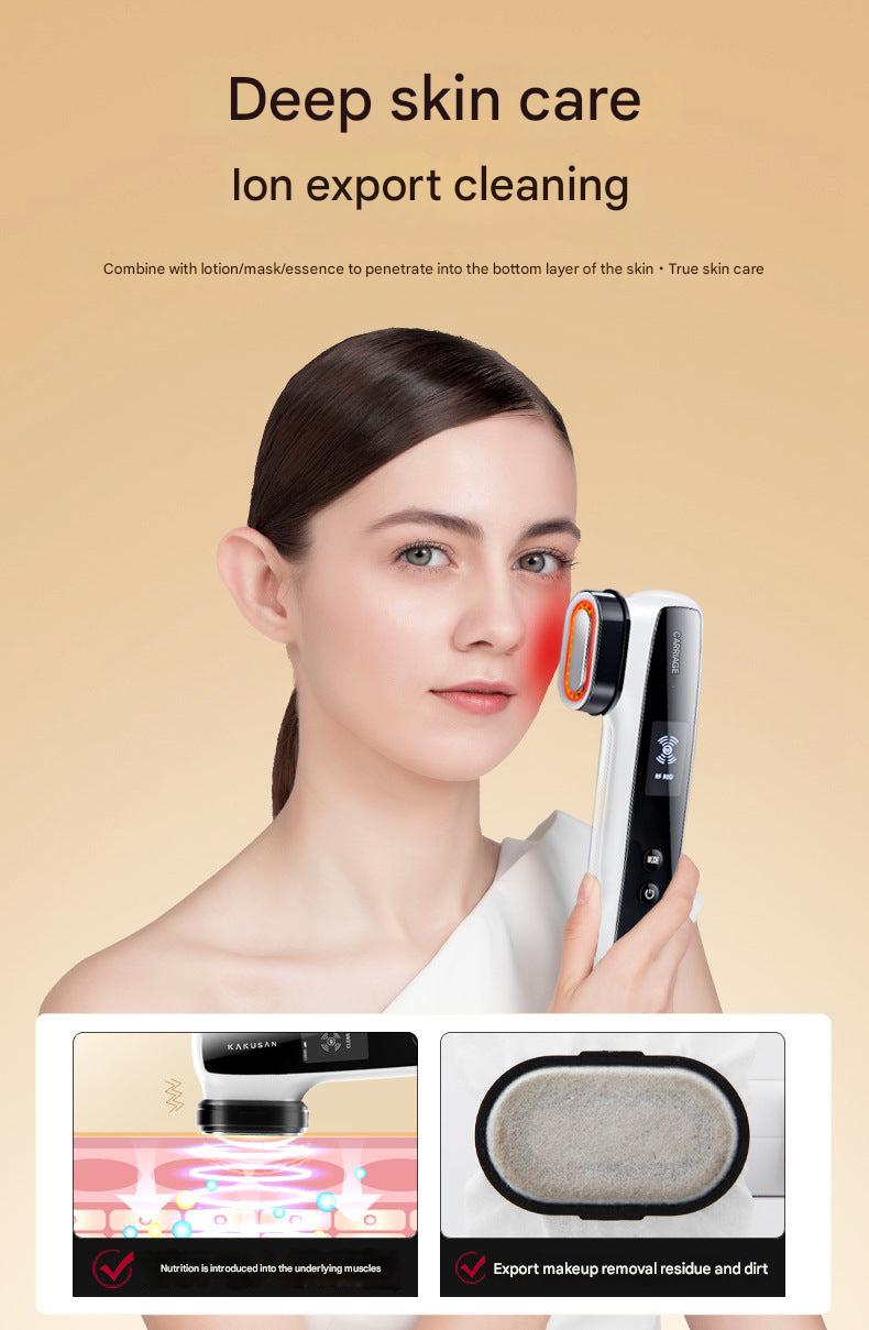 KAKUSAN EMS facial lifting technology demonstration
