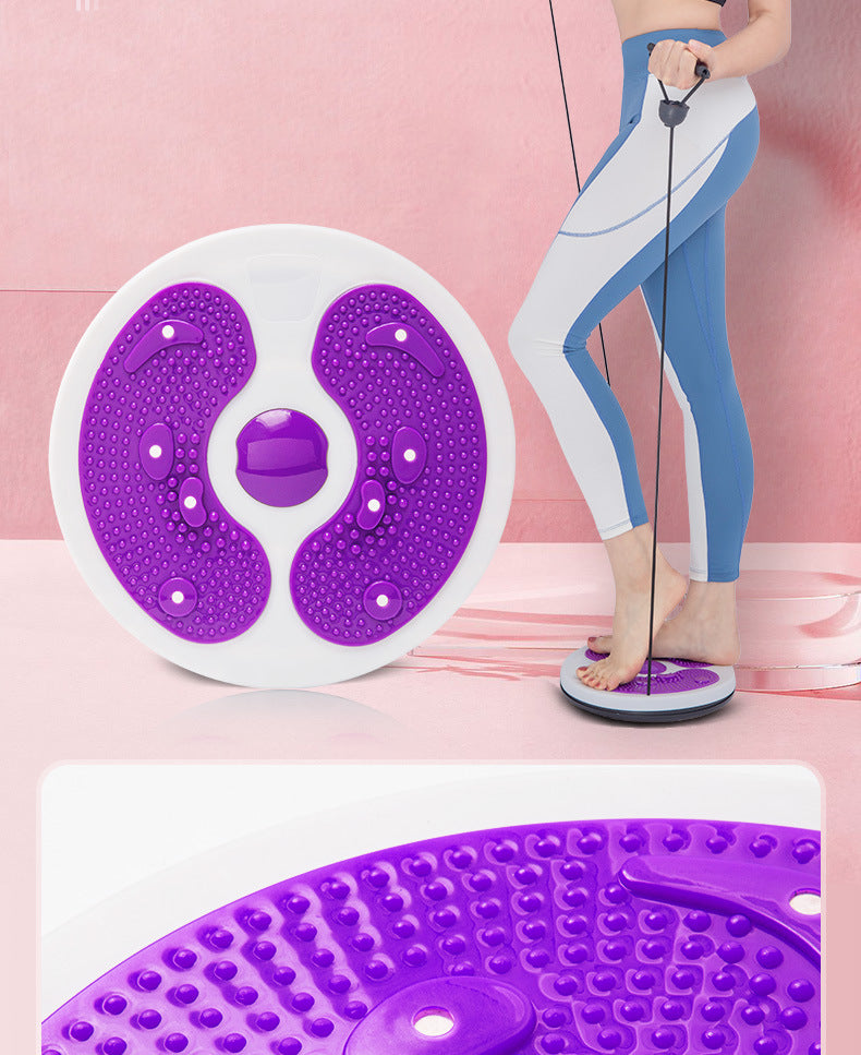 User demonstrating the Magnetic Waist Twisting Disc