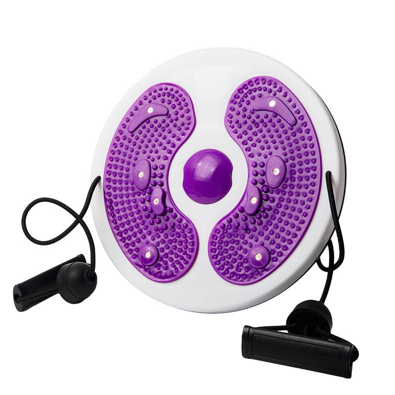 Magnetic Waist Twisting Disc showing exercise use