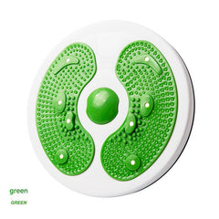 Magnetic Waist Twisting Disc on a flat surface