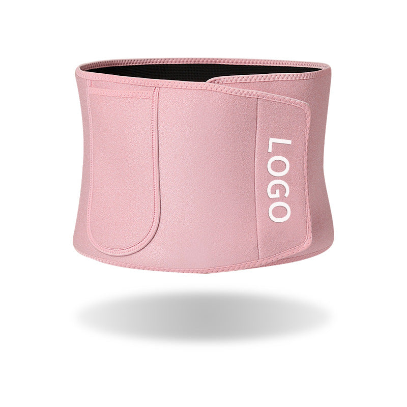 Fitness waist trainer in use during workout