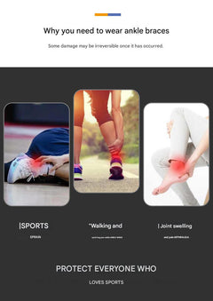 Premium Ankle Brace front view