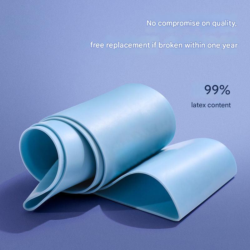 TPE resistance band in blue colour