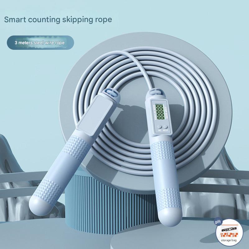Smart Weighted Jump Rope side view