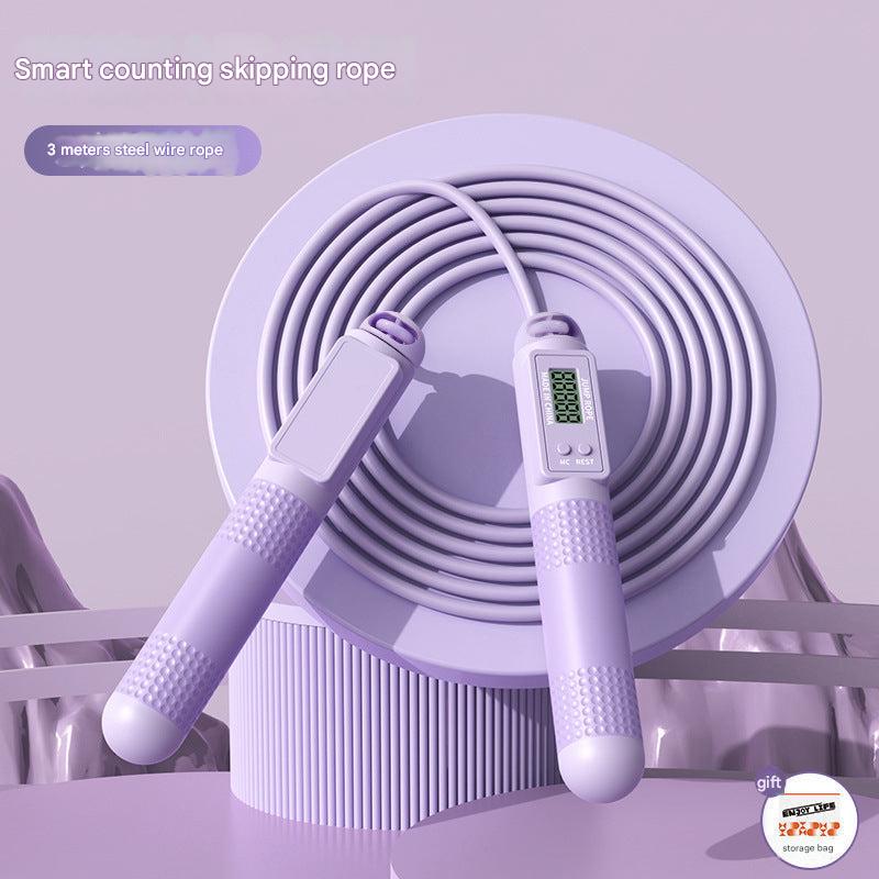 Smart Weighted Jump Rope with multiple weight options