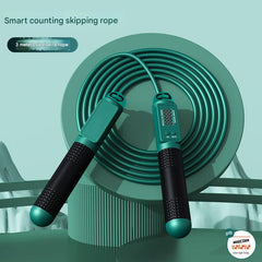 Smart Weighted Jump Rope in action during workout