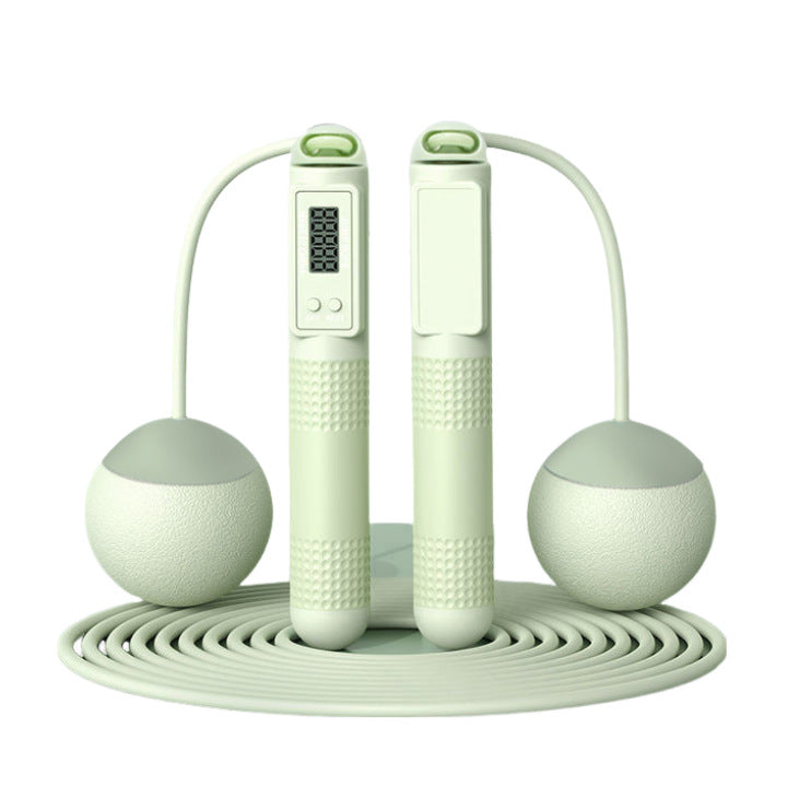 Smart Weighted Jump Rope side view
