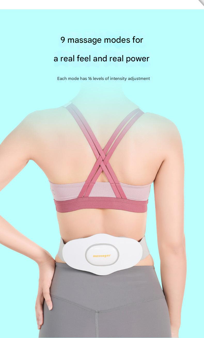 Adjustable heated massage belt for women