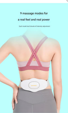 Adjustable heated massage belt for women
