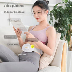 USB powered heated massage belt for back pain relief