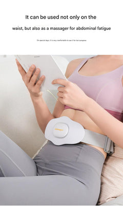 Heated massage belt image showing features