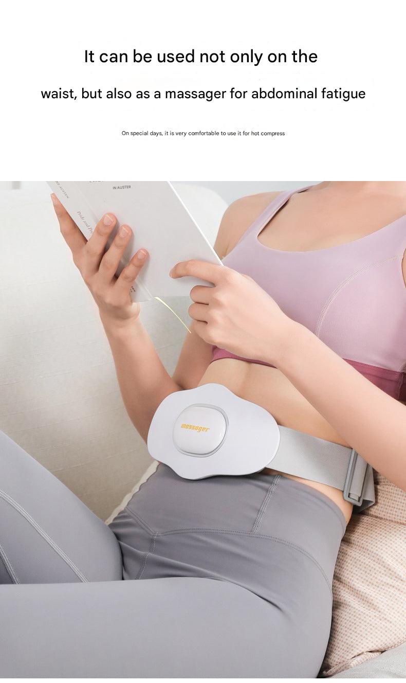 Heated massage belt image showing features