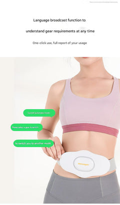 USB powered heated massage belt for back pain relief