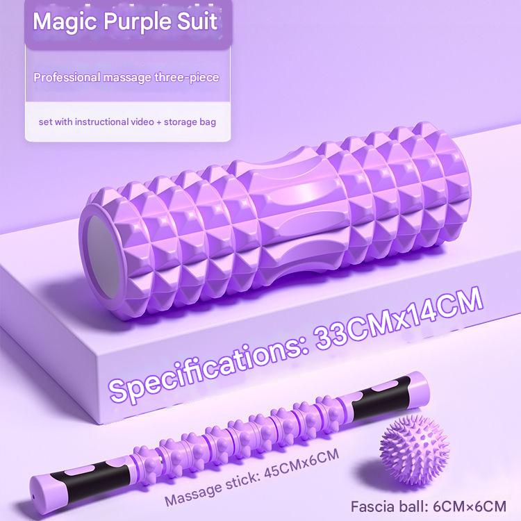 Foam Roller being used for calf massage