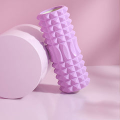 Foam roller yoga stick providing muscle relief