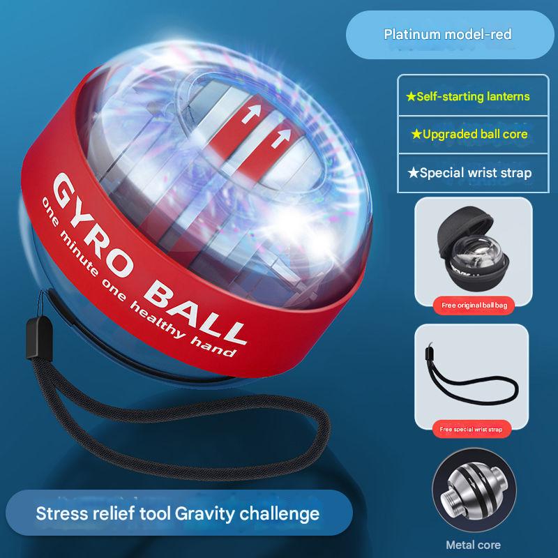 Close-up of Power Ball Grip Trainer in motion