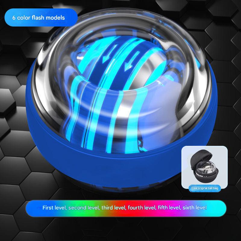 User demonstrating the Power Ball Grip Trainer