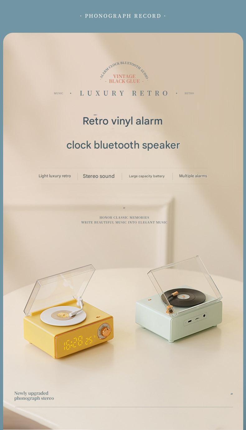Compact Retro Bluetooth Speaker features