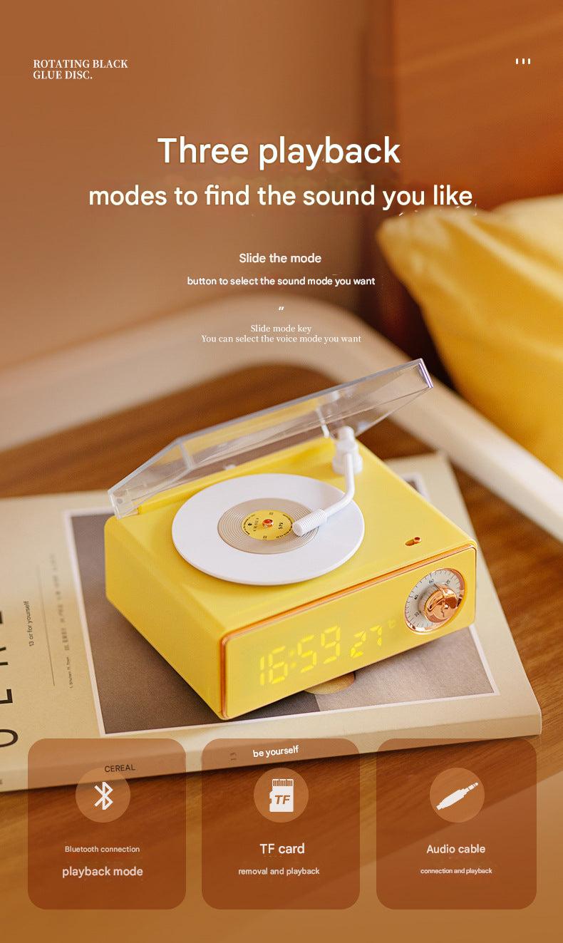 Compact Retro Bluetooth Speaker for fitness activities