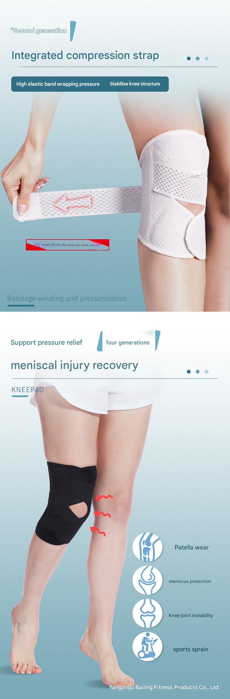 Premium Sports Knee Brace back view