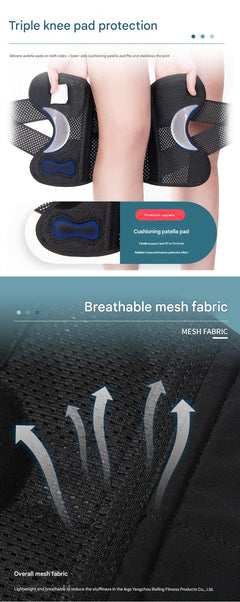 Premium Sports Knee Brace close-up detail