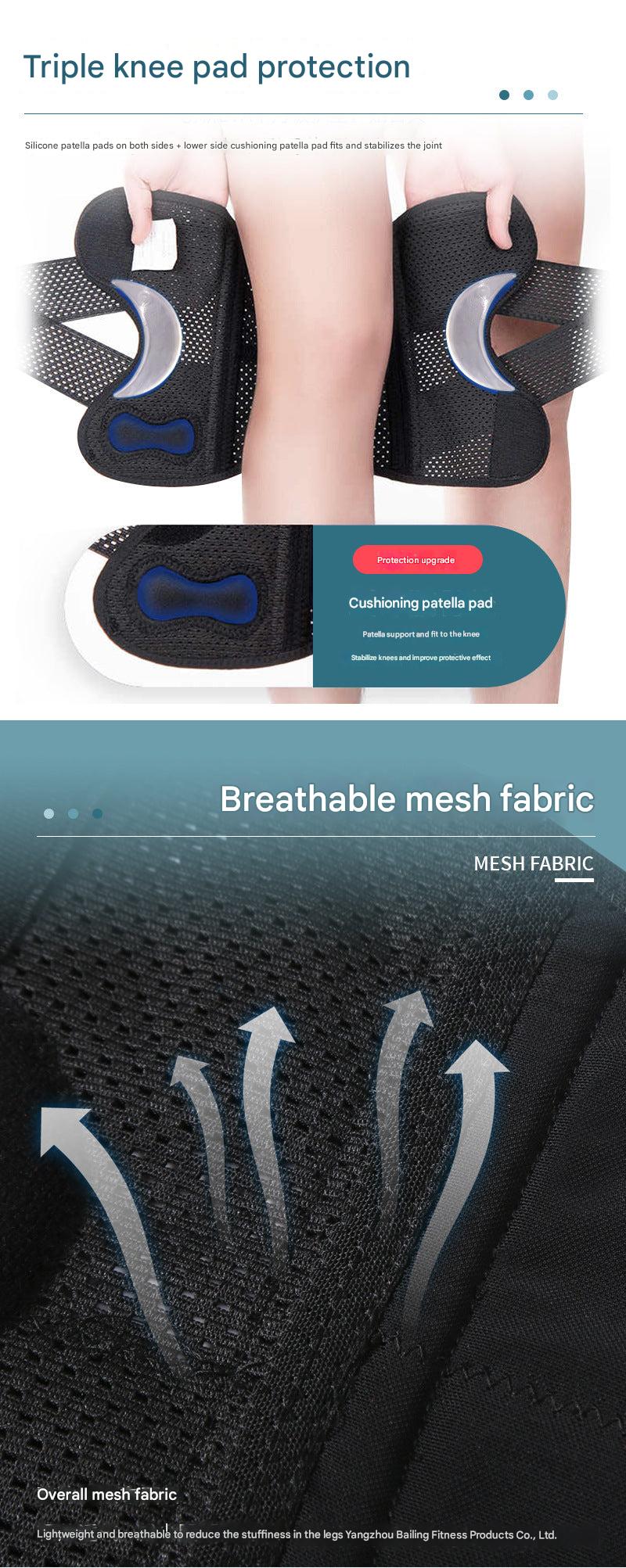 Premium Sports Knee Brace close-up detail