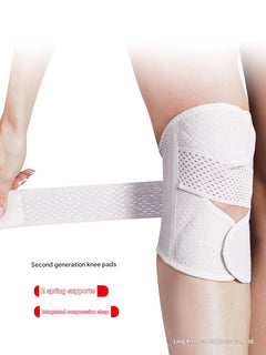 Premium Sports Knee Brace in white colour