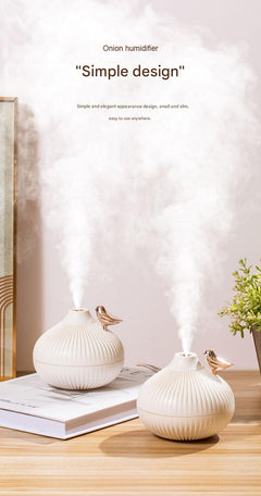 close-up of USB onion humidifier