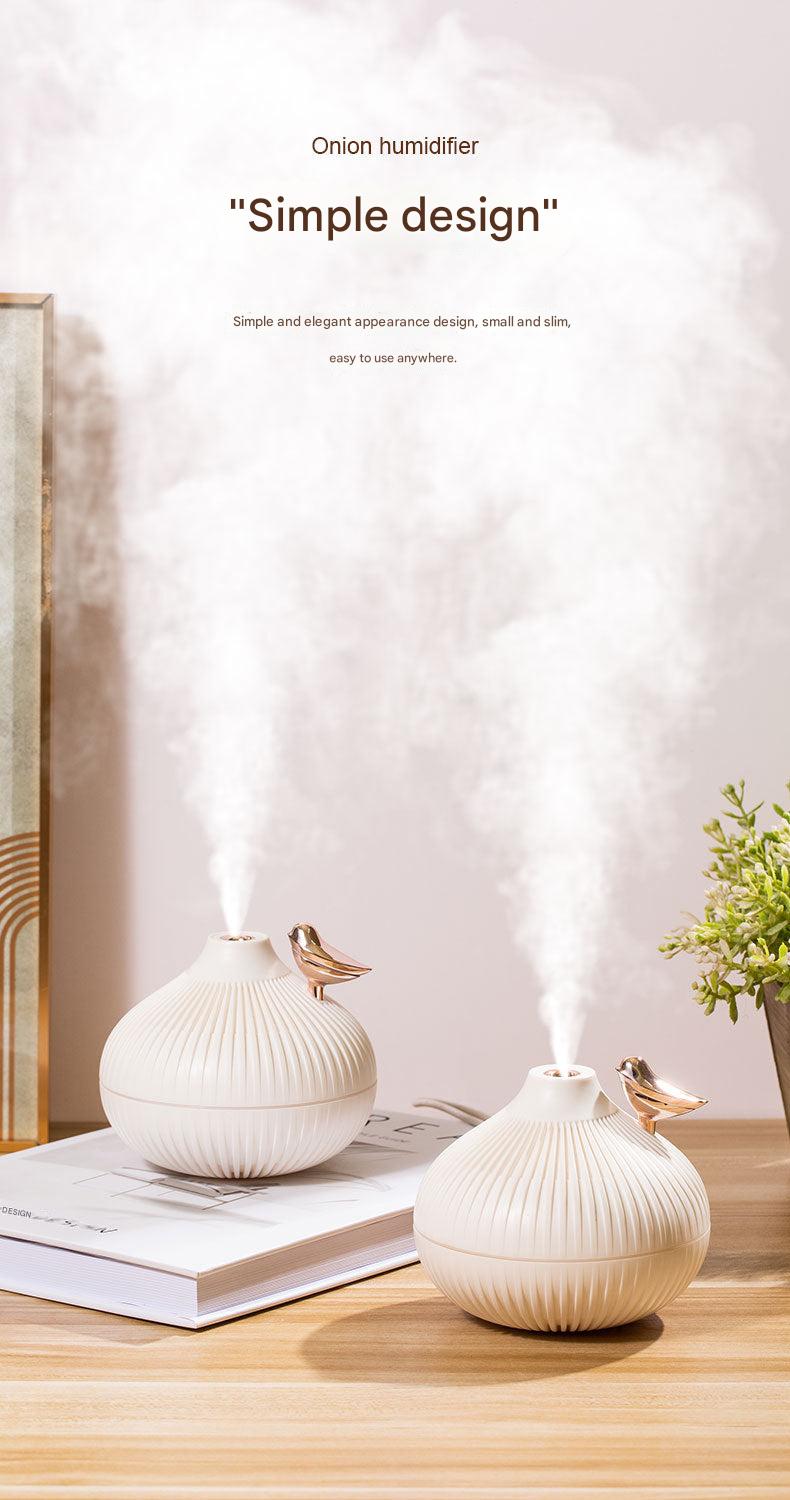 close-up of USB onion humidifier