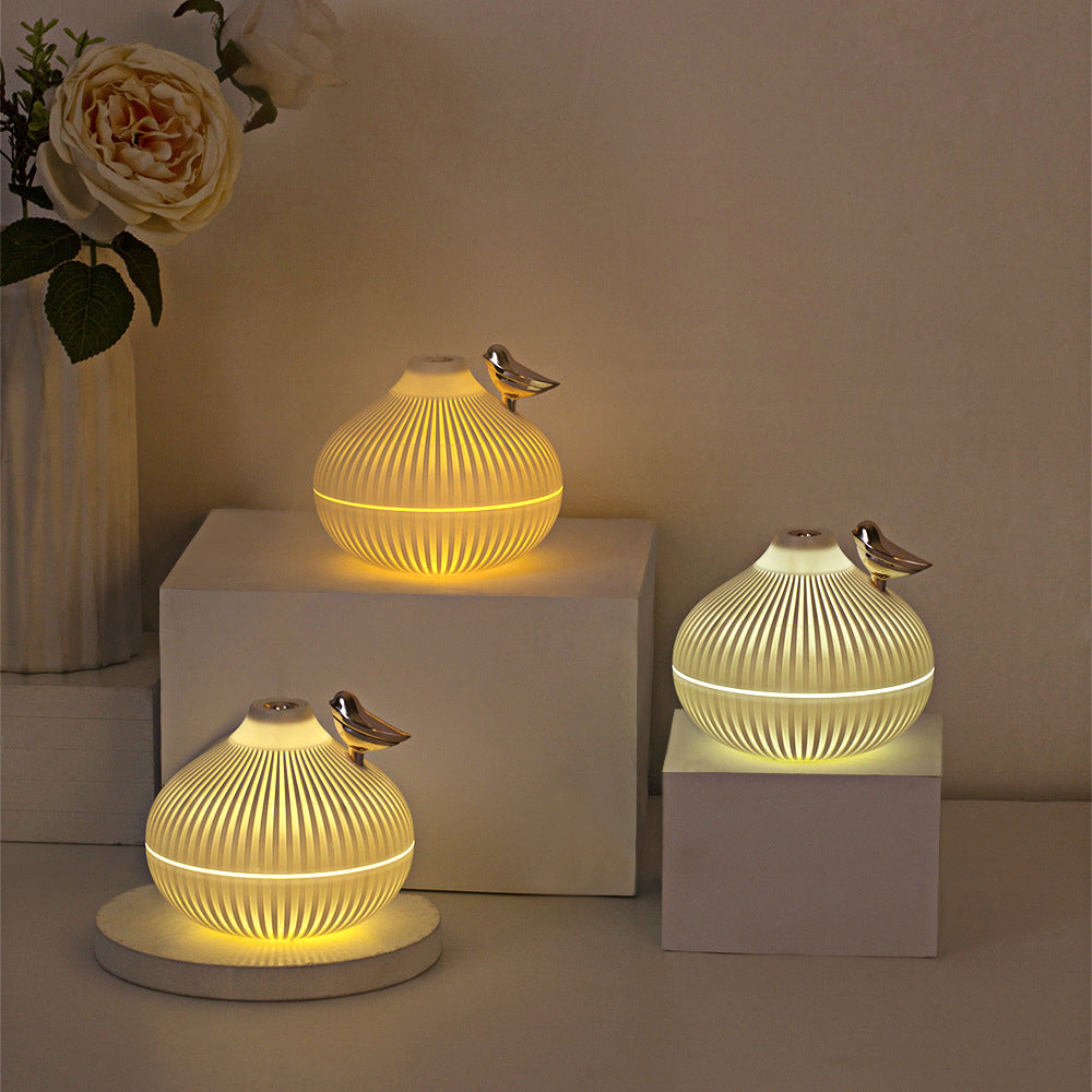 close-up of USB onion humidifier