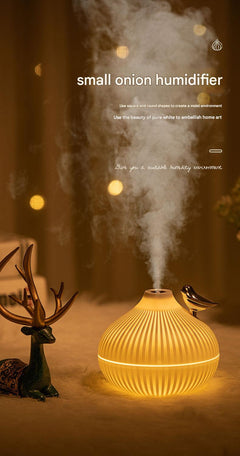 USB onion humidifier with night light