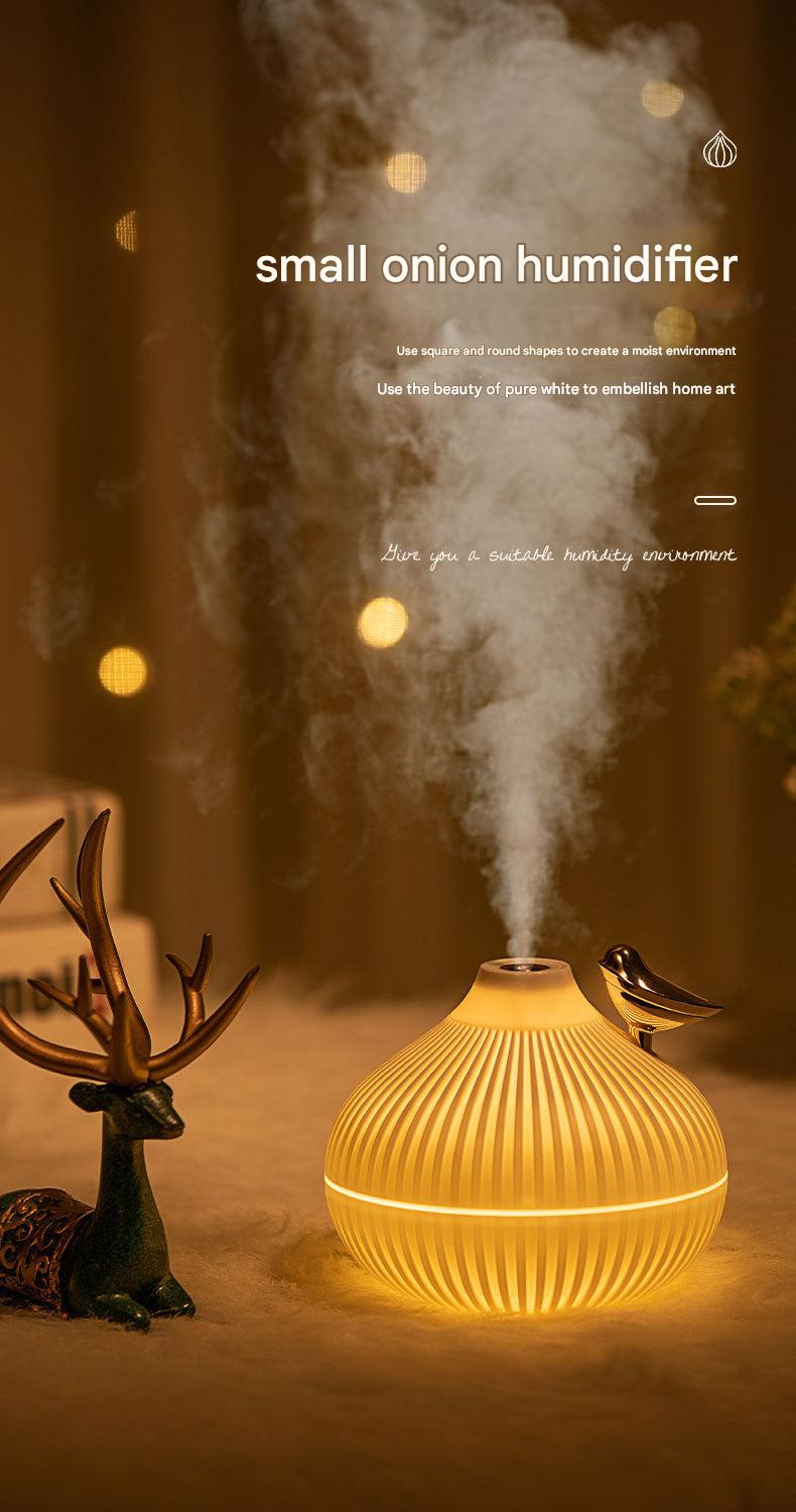 USB onion humidifier with night light