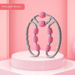 Leg massager in vibrant colours display