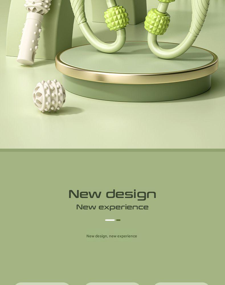 Premium leg massager and muscle roller product image 2