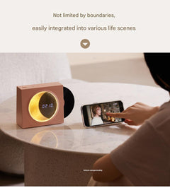 Retro Bluetooth Vinyl Record Player with USB Charging