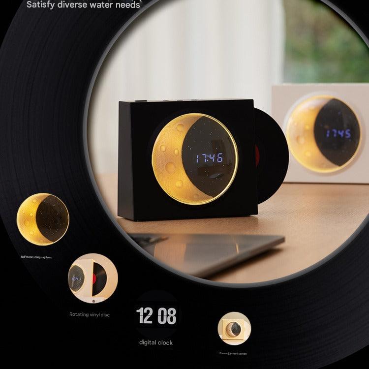 Compact design of retro vinyl record player