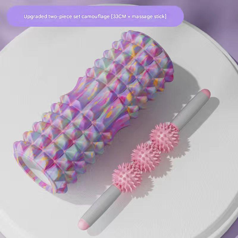 Foam roller stick side view