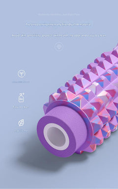 Foam roller with lightweight design