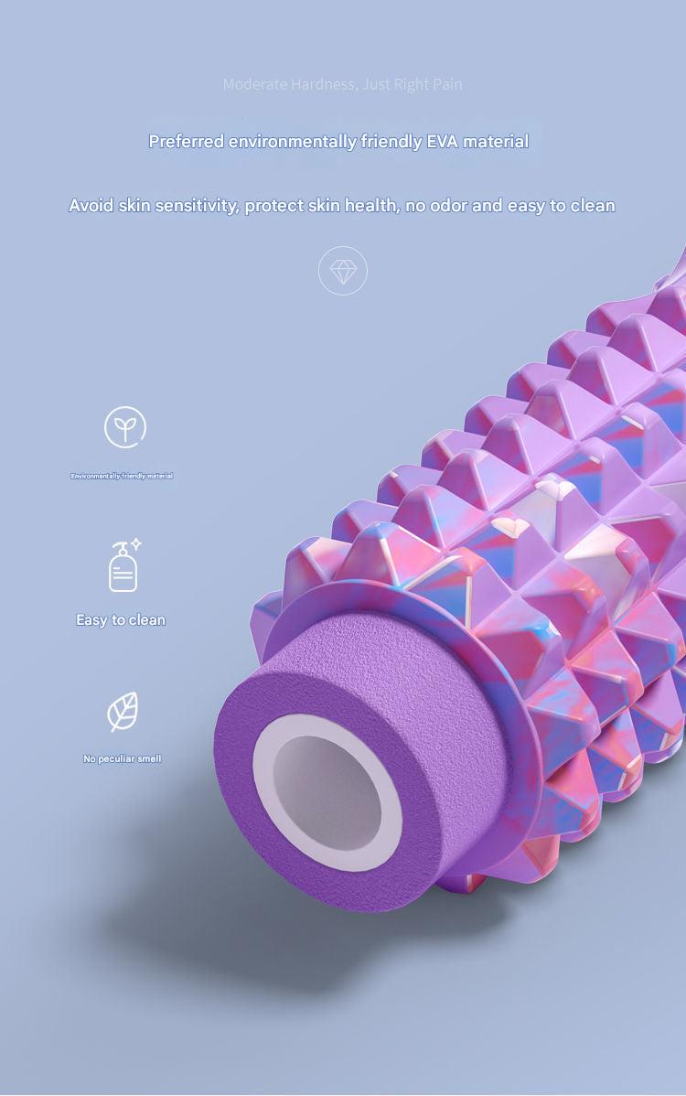 Foam roller with lightweight design