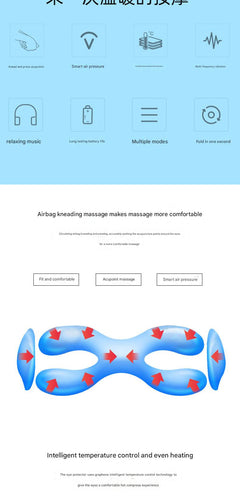 Comfortable Smart Eye Massager in travel mode, image 4