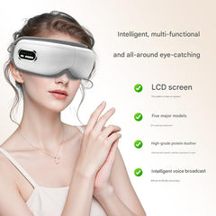 Smart Eye Massager showcasing portability, image 3