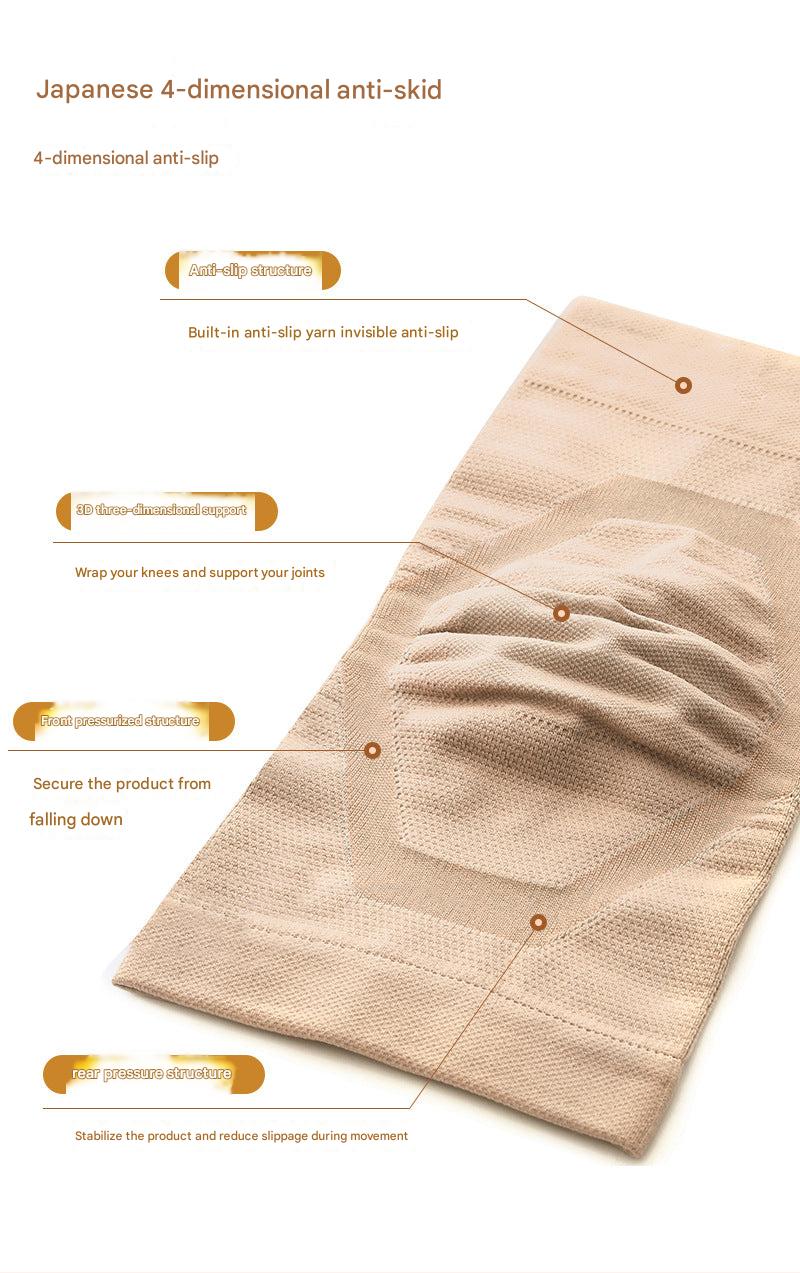 Comfortable knee sleeve in skin tone