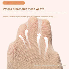 Breathable knee sleeve for winter sports